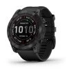 Garmin Fenix 7X Sapphire Solar Noir Titane Avec Bracelet Noir
