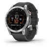 Garmin EPIX 2 Argenté Avec Bracelet Gris