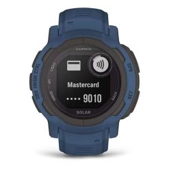 Garmin Instinct 2 Solar Bleu Intense Noir -Outdoor Gear Soldes ga 010 02627 06 004