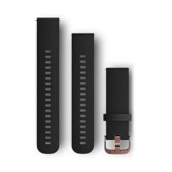 Bracelet En Silicone Garmin Pour Vívomove HR Noir Rosegold