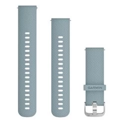 Bracelet En Silicone Garmin Pour Vívomove HR Argent Bleu