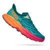 Chaussures HOKA Speedgoat 5 Vert Turquoise Orange Fuchsia Femme -Outdoor Gear Soldes hk 1123158 dlc 001