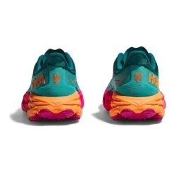 Chaussures HOKA Speedgoat 5 Vert Turquoise Orange Fuchsia Femme -Outdoor Gear Soldes hk 1123158 dlc 005