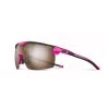 Lunettes Julbo Ultimate Rose Fluo Noir Mat Avec Verres Spectron 3 Bronze