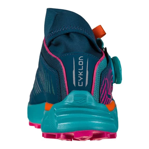 Chaussures La Sportiva Cyklon Bleu Foncé Rose Femme 7 Chaussures La Sportiva Cyklon Bleu Foncé Rose Femme – Image 6