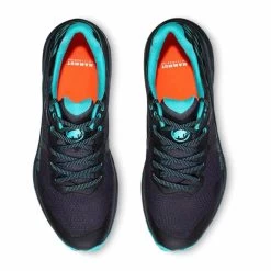Chaussures Mammut Sertig II Low GORE-TEX Noir Bleu Femme -Outdoor Gear Soldes mm 3030 04290 00575 004