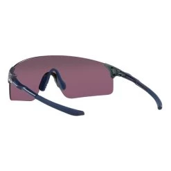 Lunettes Oakley EVZero Blades Matte Silver Blue Colorshift Fade Avec Verres Prizm Road Black -Outdoor Gear Soldes ok 94541938 006