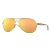 Lunettes Oakley Feedback Polished Gold Verres Prizm Rose Gold Polarized -Outdoor Gear Soldes ok oo4079 3759
