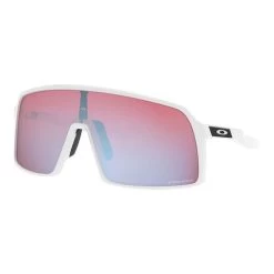 Lunettes Oakley Sutro Polished White Avec Verres Prizm Snow Sapphire -Outdoor Gear Soldes ok oo9406 2237 003