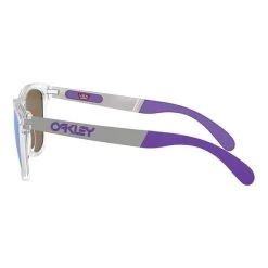 Lunettes Oakley Frogskins Mix Splatter Polished Clear Avec Verres Prizm Violet Polarized -Outdoor Gear Soldes ok oo9428 1755 003