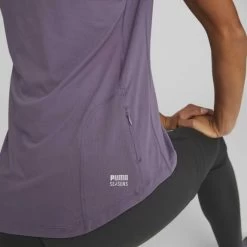 T-shirt Puma Seasons CoolCELL Manche Courte Lilas Femme -Outdoor Gear Soldes pum 52323861 006