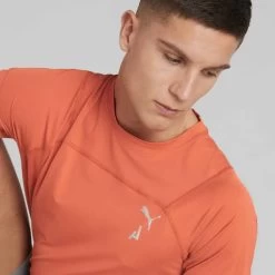 T-shirt Puma Seasons CoolCELL Manche Courte Orange -Outdoor Gear Soldes pum 52325694 005