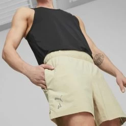 Short Puma Seasons Lightweight 5" Beige Clair -Outdoor Gear Soldes pum 52326288 005