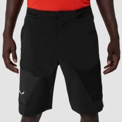 Short Salewa Pedroc Cargo 3 Durastretch Gris Foncé -Outdoor Gear Soldes sl 28601 910 005