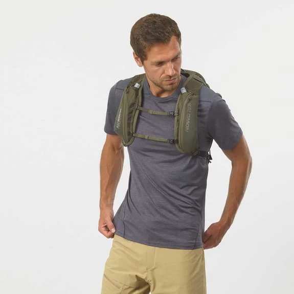 Sac à Dos Salomon XT 6L Vert Olive 4 Sac à Dos Salomon XT 6L Vert Olive – Image 2