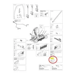 Phare éclairage Droit Thule VeloSpace XT 938/939