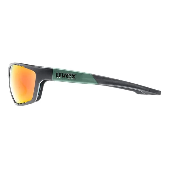 Lunettes Uvex Sportstyle 706 Noir Vert Foncé Avec Verres à Effet Miroir Rouge 7 Lunettes Uvex Sportstyle 706 Noir Vert Foncé Avec Verres à Effet Miroir Rouge – Image 5